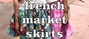 eshop at web store for Skirts Made in America at French Market Skirts in product category American Apparel & Clothing